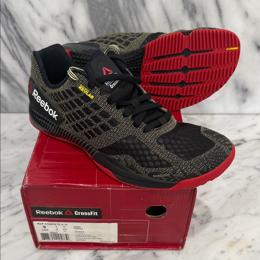 NIB Reebok CrossFit Compete 6:14 Kevlar Rich Froning Rare Size 9